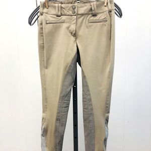 Tan Woman’s Tredstep Solo Riding Breeches size 26L